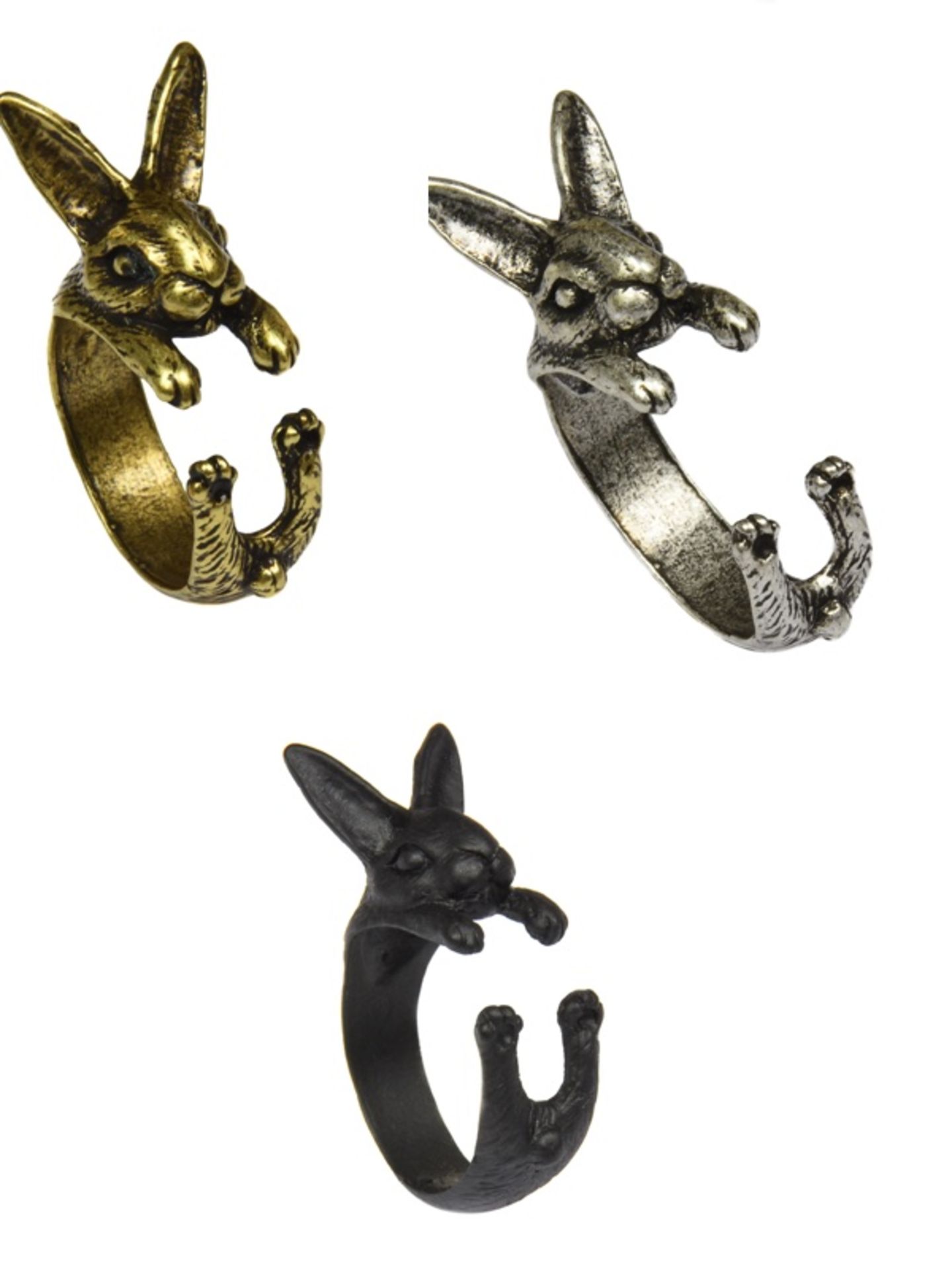 200+ Animal themed rings with velvet accessories bags - New - High Quality - Image 7 of 7