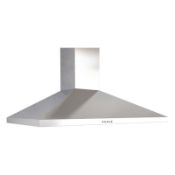 (KA38) Prima PRCH020 Chimney Hood Features: Maximum extraction: 436m3/h 41 dBA x 2 Anodise...