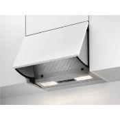 (KA33) Electrolux 60cm Silver Integrated Cooker Hood LFE216S RRP £269 D energy rating Maximum...