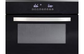 (KA13) PRIMA+ PRCM333 B/I COMPACT COMBI OVEN & MICROWAVE – BLACK RRP £625.85 A Built In Co...