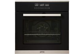 (KA45) PRIMA+ PRSO110 B/I SINGLE PYROLYTIC ELECTRIC OVEN. RRP £552.00. Prima+ Type: Built In...