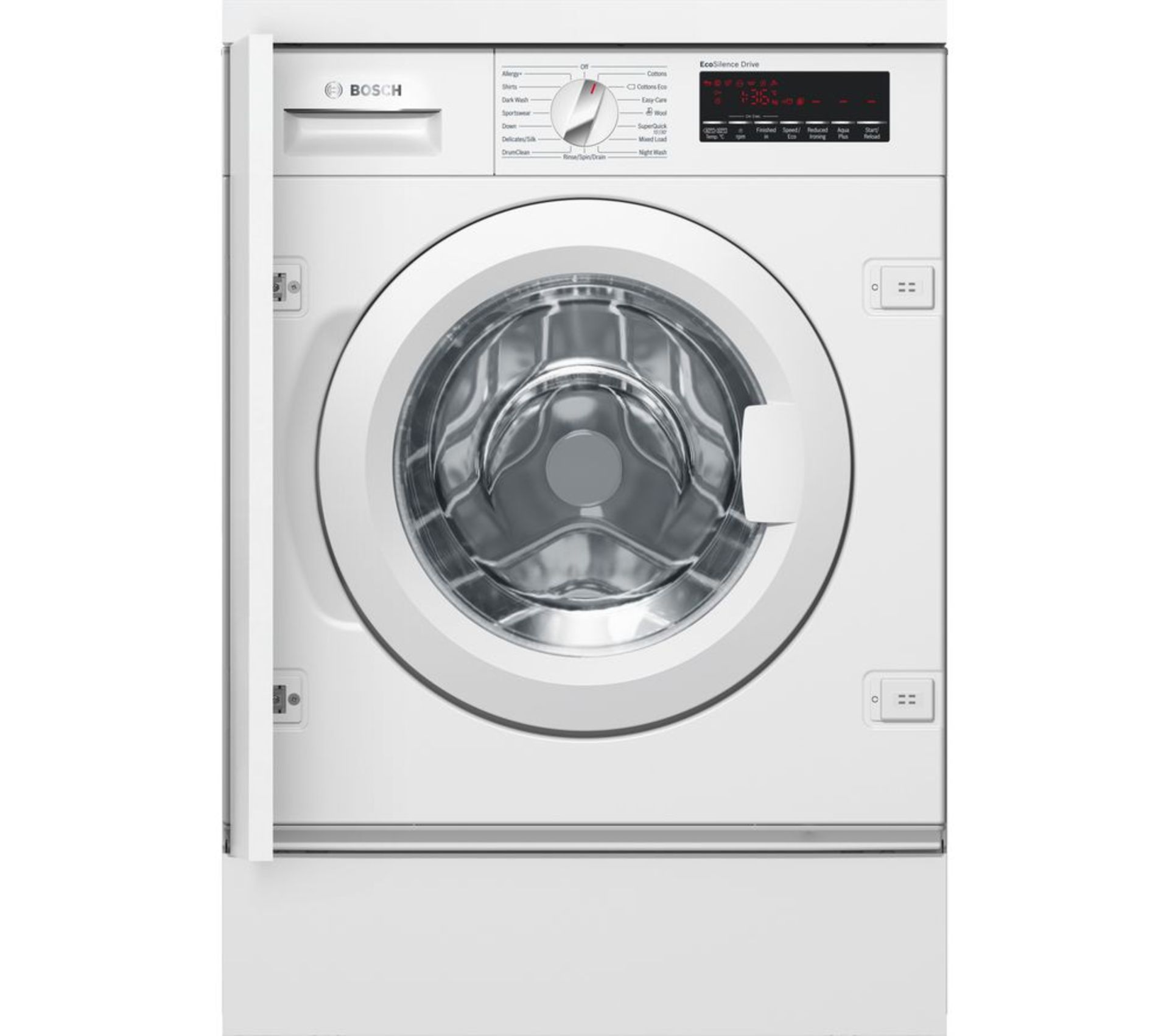 (KA14) Bosch Serie 8 WIW28500GB Integrated 8Kg Washing Machine with 1400 rpm - White - A+++ Rat...