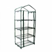 (RL111) 4-Tier Mini Greenhouse Our 4-tier Grow House provides plenty of shelf area and ...