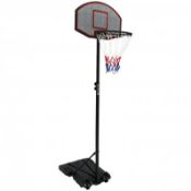 (RL72) Professional Kids Adjustable Portable Basketball Net 1.7m - 2.1m Any true basketball ...