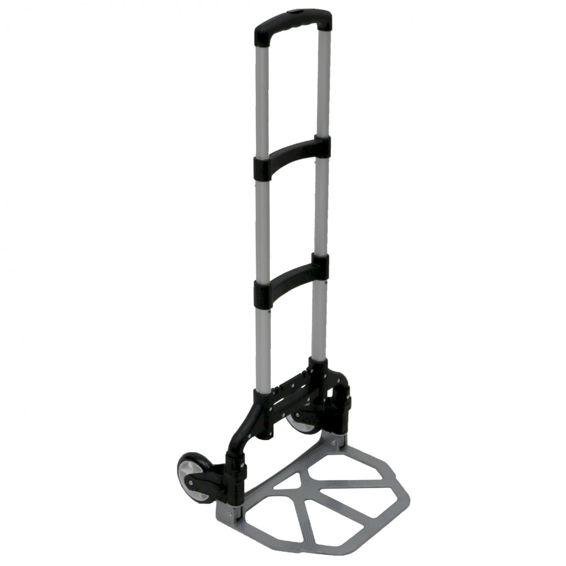 (F26) 80kg Heavy Duty Folding Foldable Hand Trolley Sack Truck Cart Open Dimensions: 40.5 x 39...