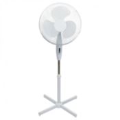 (F64) 16" Oscillating Pedestal Electric Fan 3 Speed Push Button Speed Control Cable Length ...