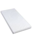 (KK115) John Lewis & Partners Basic Foam Cotbed Mattress, 140 x 70cm. A soft and comfortable, s...