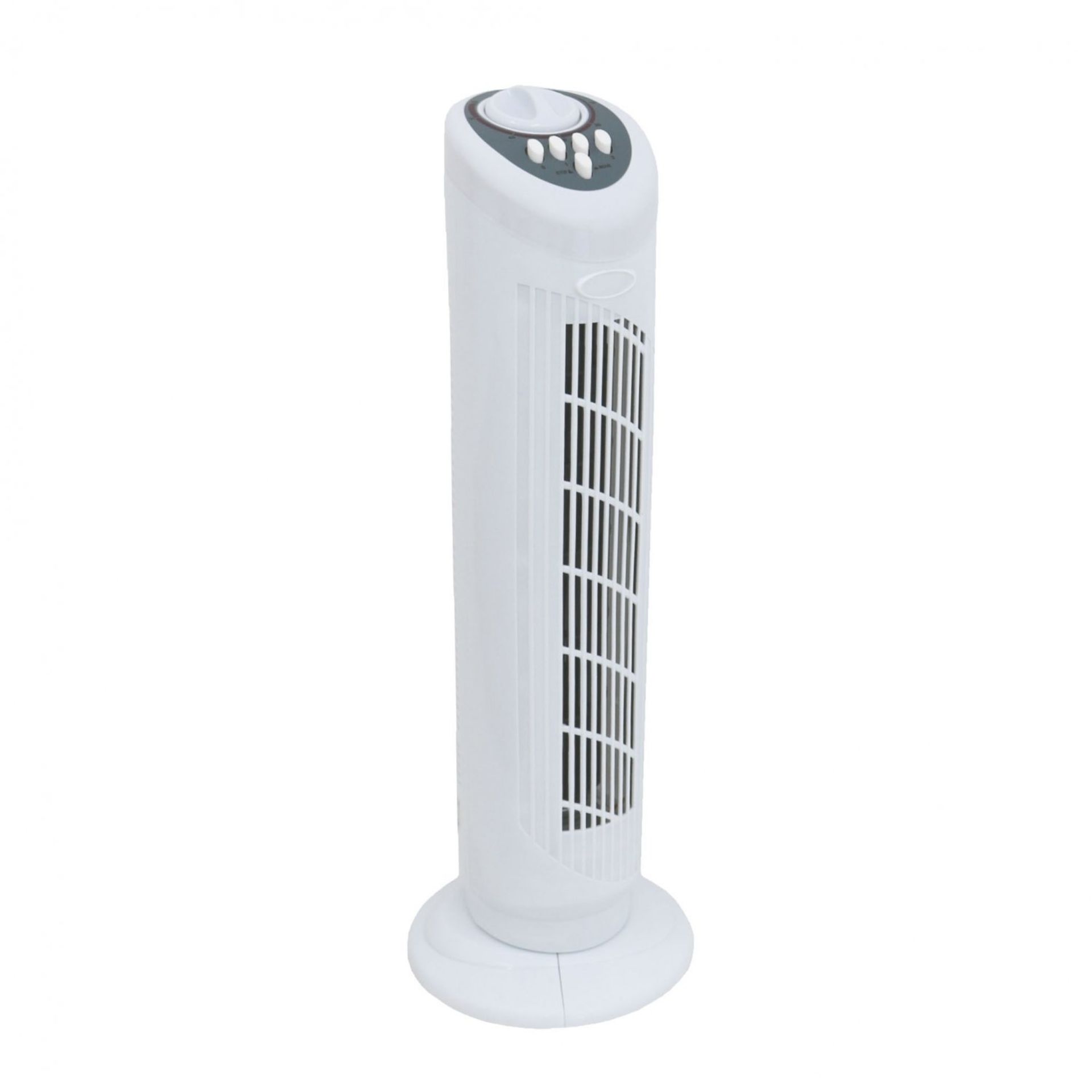 (F8) 30" Free Standing 3-Speed Oscillating Tower Cooling Fan 3 Speed Push Button Speed Control...