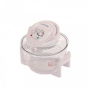 (F57) 12L Litre White Portable Halogen Convection Oven Cooker 1400w Cook Food 60% Quicker Than...