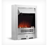 (TD66) 2000W Freestanding Fireplace Ideal for warming up rooms up to 60m² Freestanding desig...