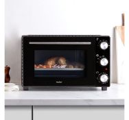 (OM77) 35L Mini Oven 600W power with multiple cooking functions Temperature ranges between 70...
