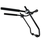 (L50) Universal 2 Bike Bicycle Hatchback Car Mount Rack Stand Carrier Size: 70 x 47.5cm, Weigh...