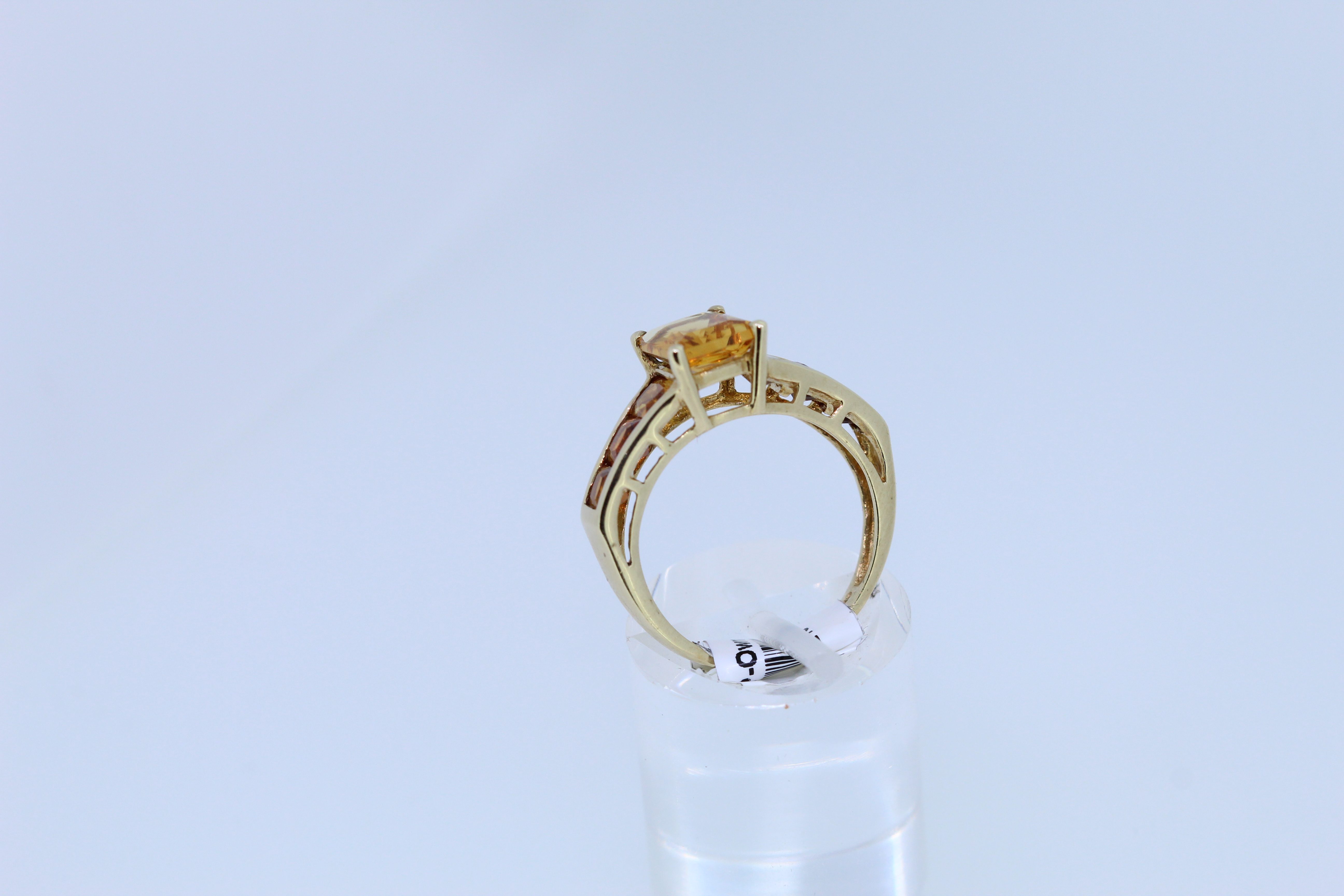 9ct Yellow Gold Citrine Set Ring - Image 6 of 6