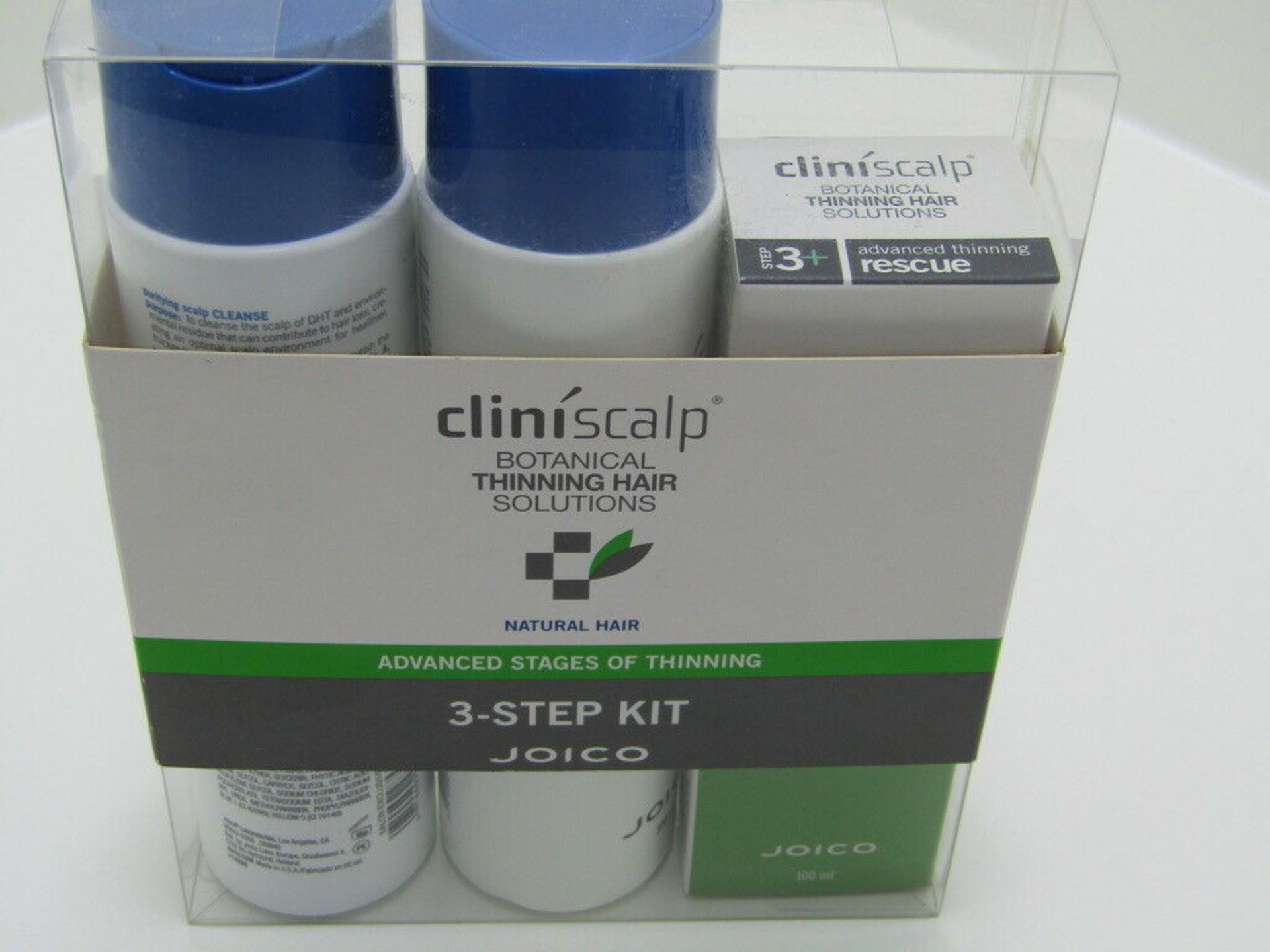 Thinning Hair Solution. Cliniscalp 3-Step Kit. Joico Advanced Stage. 700ml - Image 3 of 3