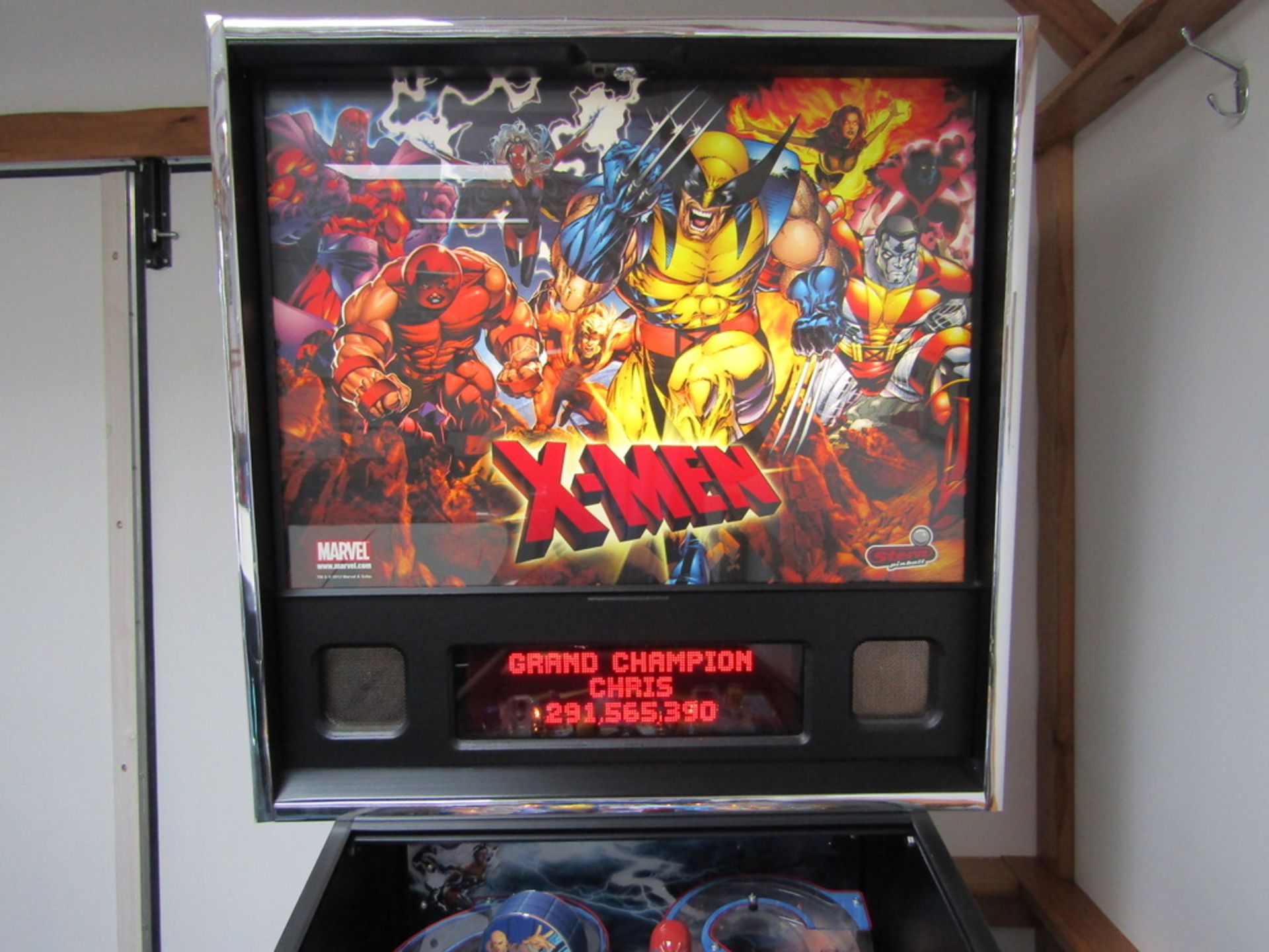 X Men Pro Pinball Machine. - Image 11 of 12