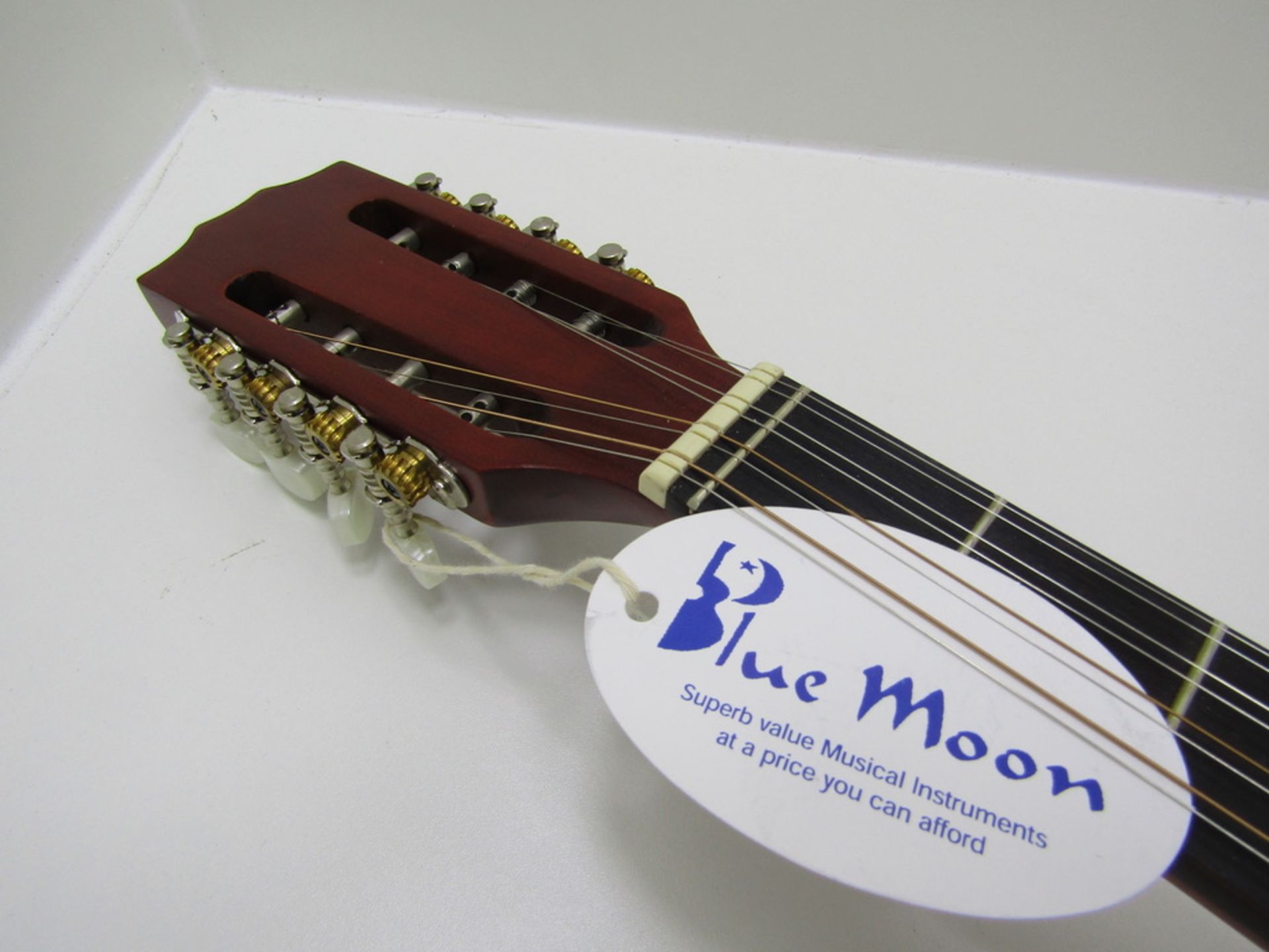 Blue Moon BB-15 Irish Bouzouki. Boxed. - Image 6 of 9