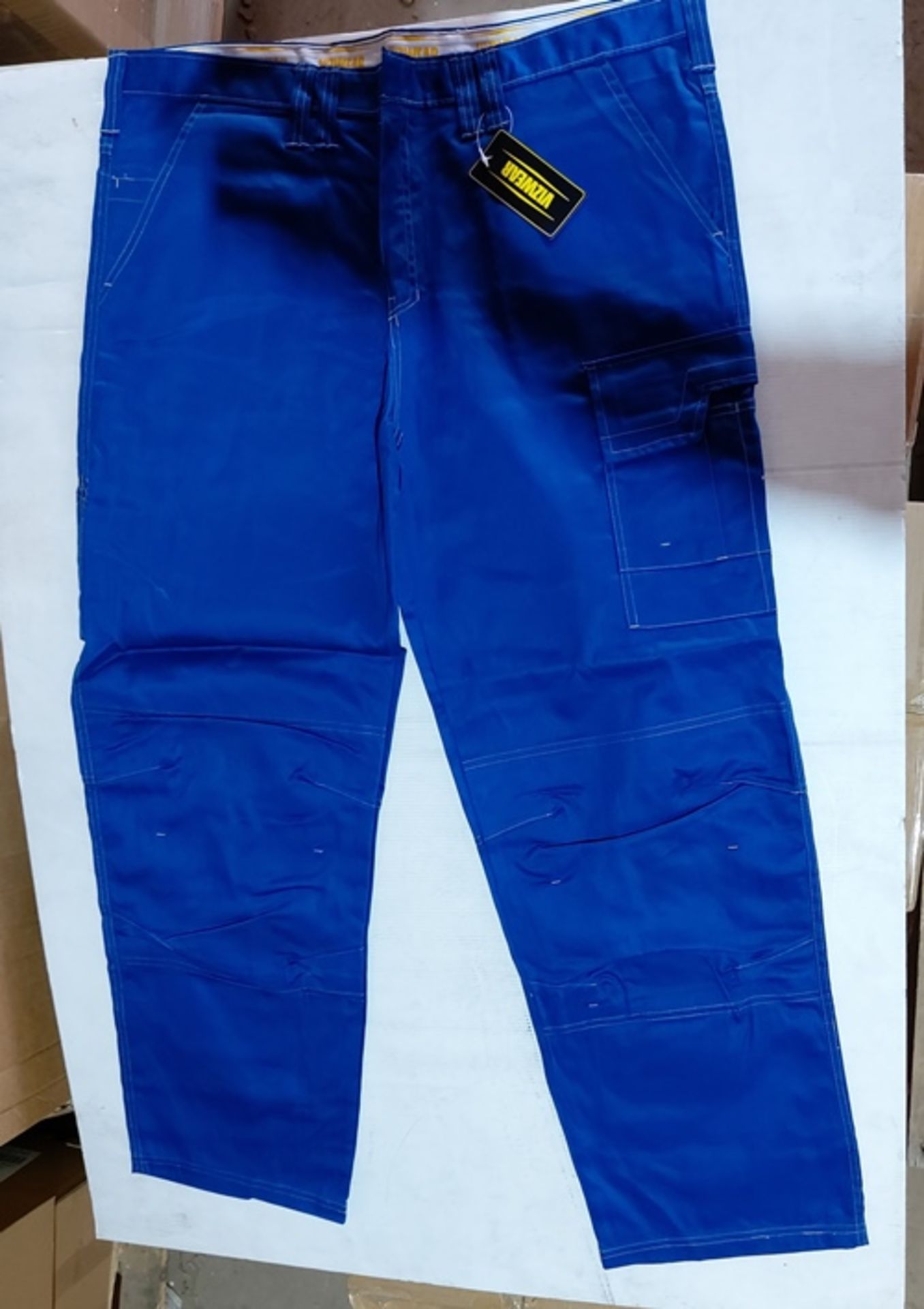 10 x Navy Action line trousers workwear trousers in size 42 regular new in original packaging - Image 2 of 2