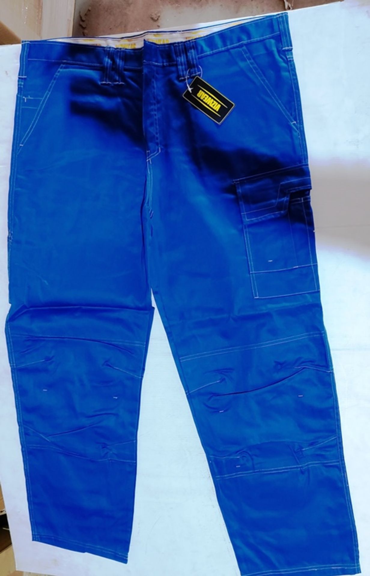 3 x Navy Action line trousers workwear trousers size 44 regular new in original packaging - Image 2 of 2