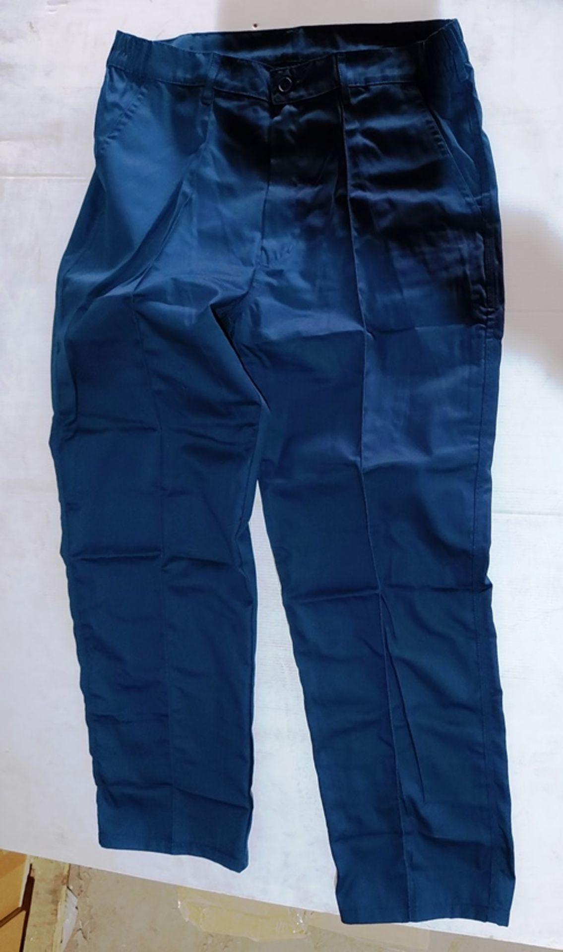 10 x BlackKnight workwear trousers in navy size 36 new in original packaging - Image 2 of 2