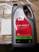 44 x 5 litre tubs of VTC ATF-FSDCT fully synthetic dual clutch transmission fluid on 1 pallet (palle
