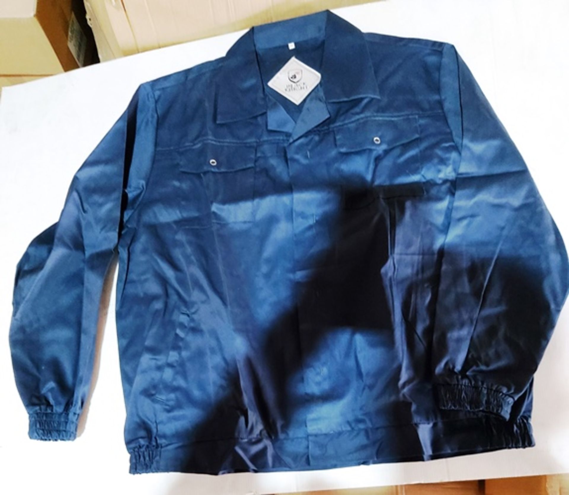 Appx 10 x Black Knight workwear jacket in navy size XXL new in original packaging - Image 2 of 2