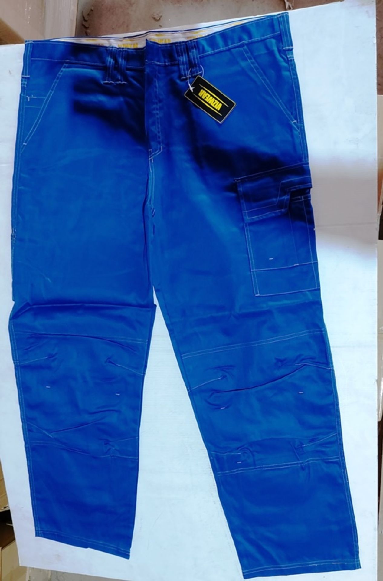 10 x Navy Action line trousers workwear trousers size 34 regular new in original packaging