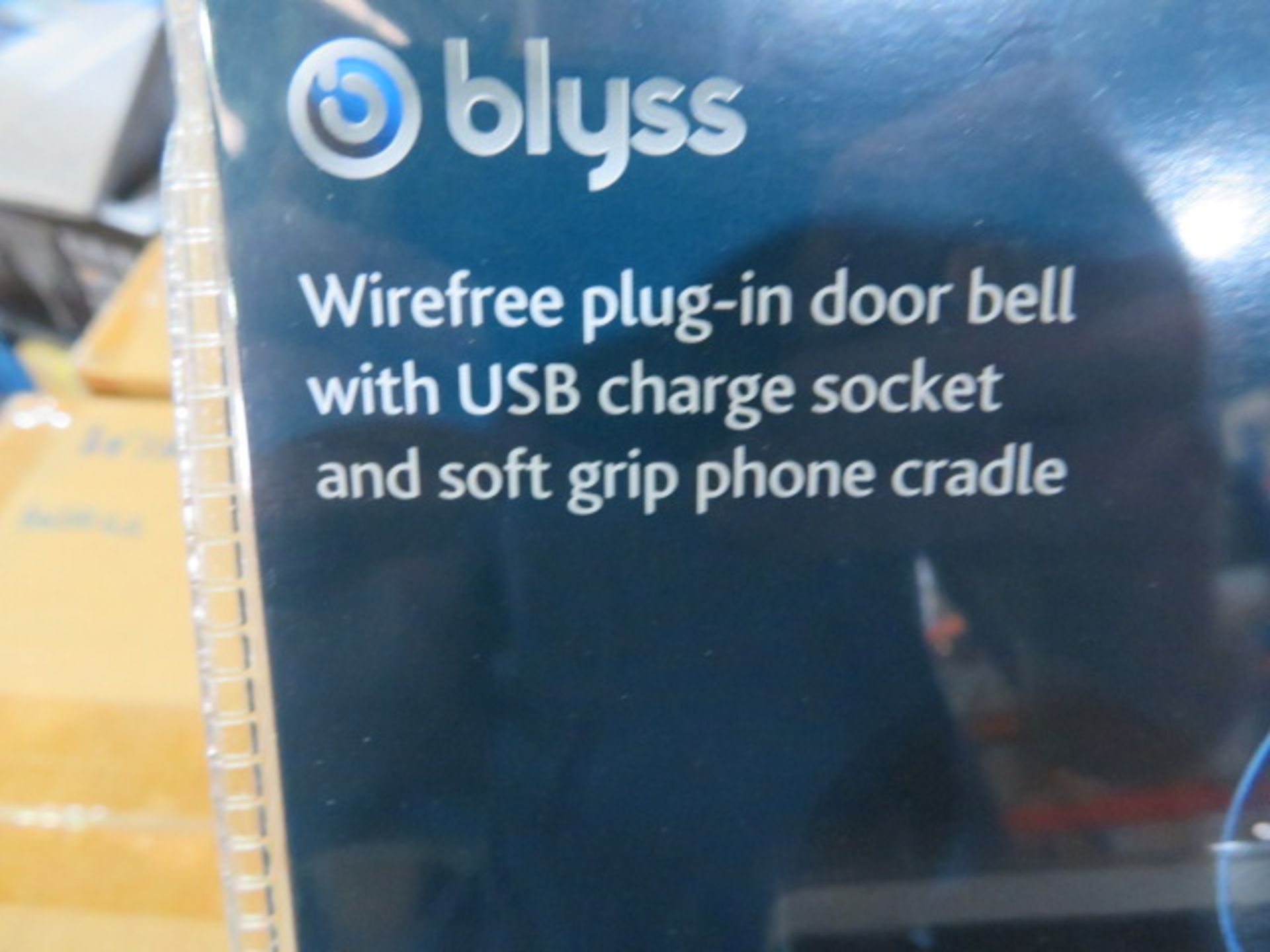 12 X New & Packaged Wirefree Plug In Door Bell With Usb Charge Socket & Soft Grip Phone Cradle.... - Image 2 of 2