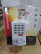 12 X New & Packaged Smartwares Door/Window Alarm. Rrp £19.99 Each