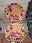 1000 X Barbie Party Paper Plates Sealed In Packs