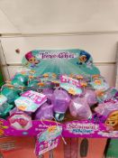 100 X Pieces Of Shimmer And Shine Genie Surprise Ring Rrp £3.99