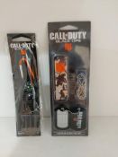 100 X Call Of Duty Black Ops Tactical Keychain And Lanyard And Dogtag Sets Original Rrp £9.99