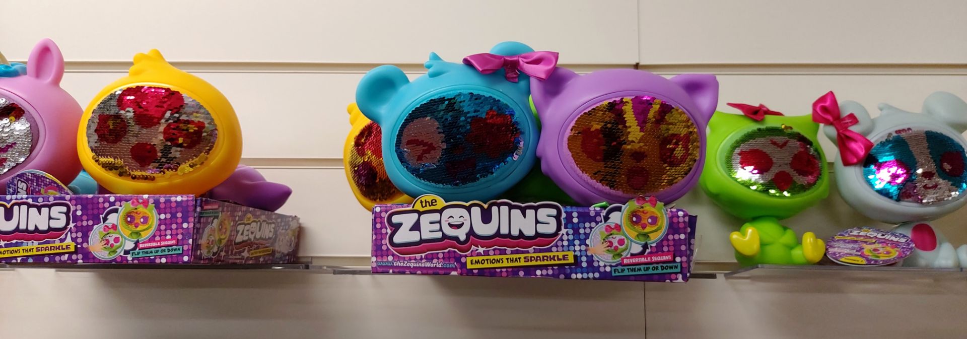 500 X The Zequins Toys That Sparkle Assorted Colours Rrp £9.99