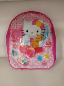 100 X Pieces Brand New And Sealed Hello Kitty Back-Pack Rrp £9.99