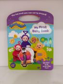 100 X Teletubbies "My First Busy Book" Brand New Rrp £4.99
