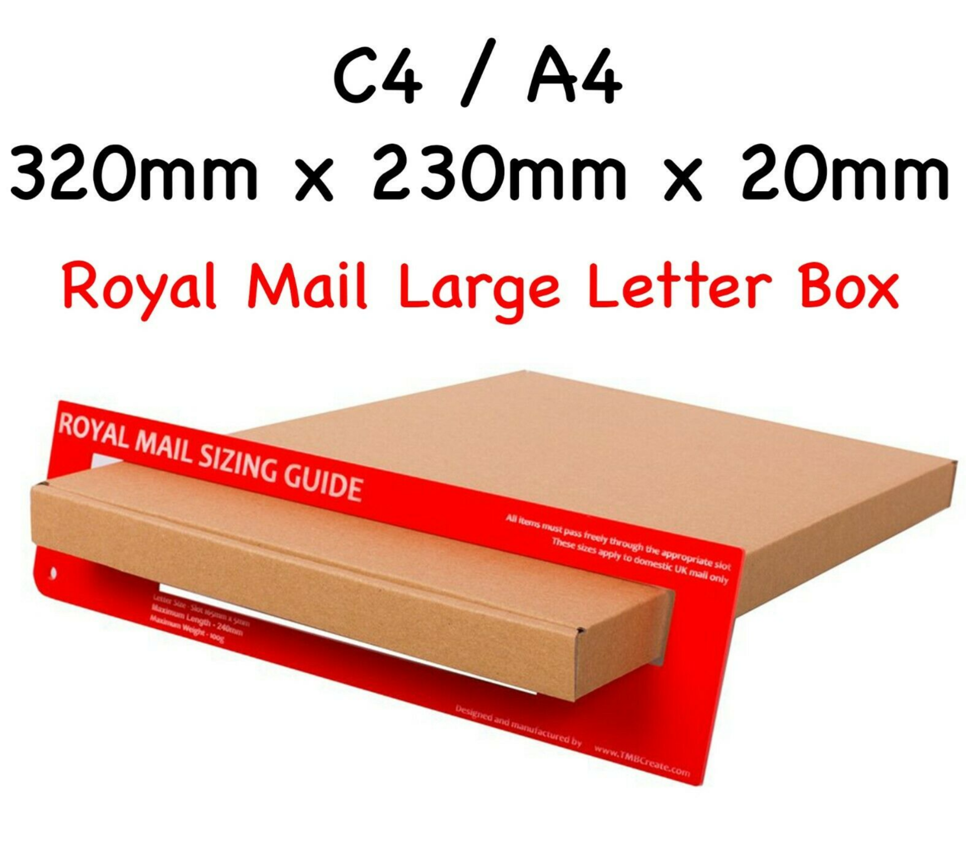 5000 x C4 /A4 Pip Box Shipping Mail Postal Large Letter Boxes - Image 2 of 2