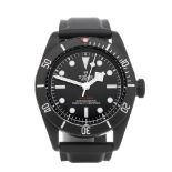 Tudor Black Bay Heritage 79230DK Men DLC Coated Stainless Steel Watch