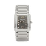 Patek Philippe Twenty-4 4910A Ladies Stainless Steel Diamond Watch