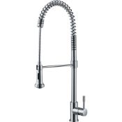(FR47) FRANKE Swiss Pro Pull-Out Nozzle Stainless Steel. Version Swivel Spout Handle Width 105...