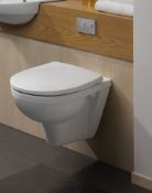 NEW Twyford White Refresh Back to Wall Toilet, Floor Mounted Refresh Back to Wall Toilet.Seat n...