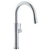 NEW (NS118) FRANKE PESCARA PULL DOWN XL MIXER TAP CHROME. RRP £344.99. Overall Height (mm): 50...