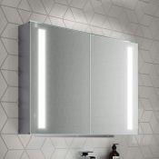 NEW 800x600 Dawn Illuminated LED Mirror Cabinet. RRP £939.99. MC164. We love this mirror cabin...