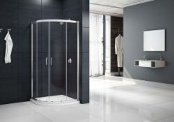 NEW (NS101) 1200x800/900mm 2-door quadrant shower enclosure moving panel 1200 x 800mm/1200 x 9...