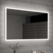 NEW 1000x600mm Cosmic Illuminated LED Mirror. RRP £732.99. Energy efficient LED lighting with...