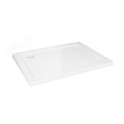 NEW 1000x900mm Rectangular Stone Shower Tray - Ultra Slim.RRP £299.99.Low profile ultra slim d...