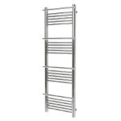 (Tt24) Solna Water Towel Warmer 1500 X 500Mm Chrome. Rrp £319.99. Bar-On-Bar Design That Allo...