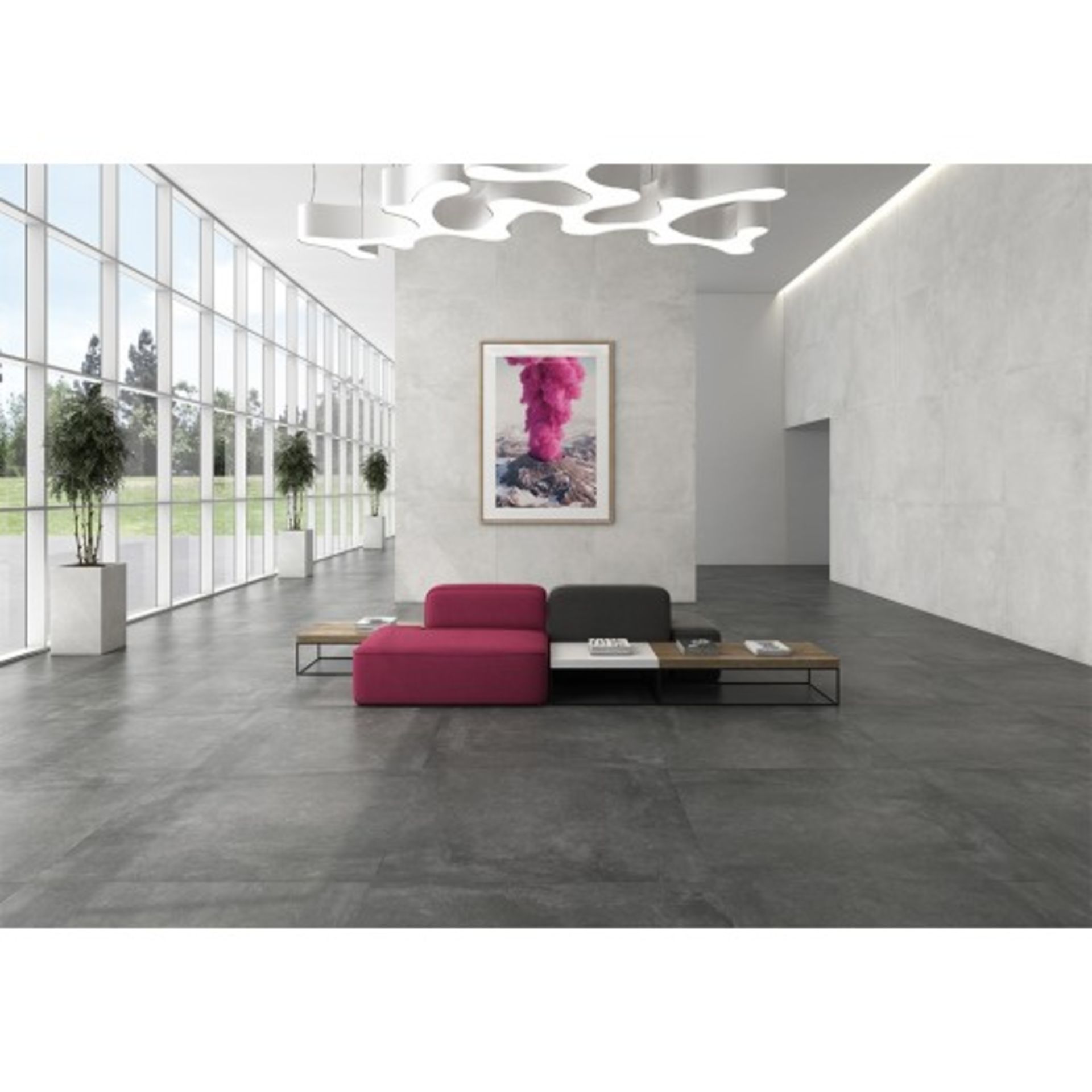 NEW 7.2 Square Meters of Nantes Marengo Wall and Floor Tiles. 450x450mm per tile, 8mm thi...