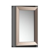 NEW 300x450mm Clover Metallic Nickel Framed Mirror. ML8005.Made from eco friendly recycled pla...