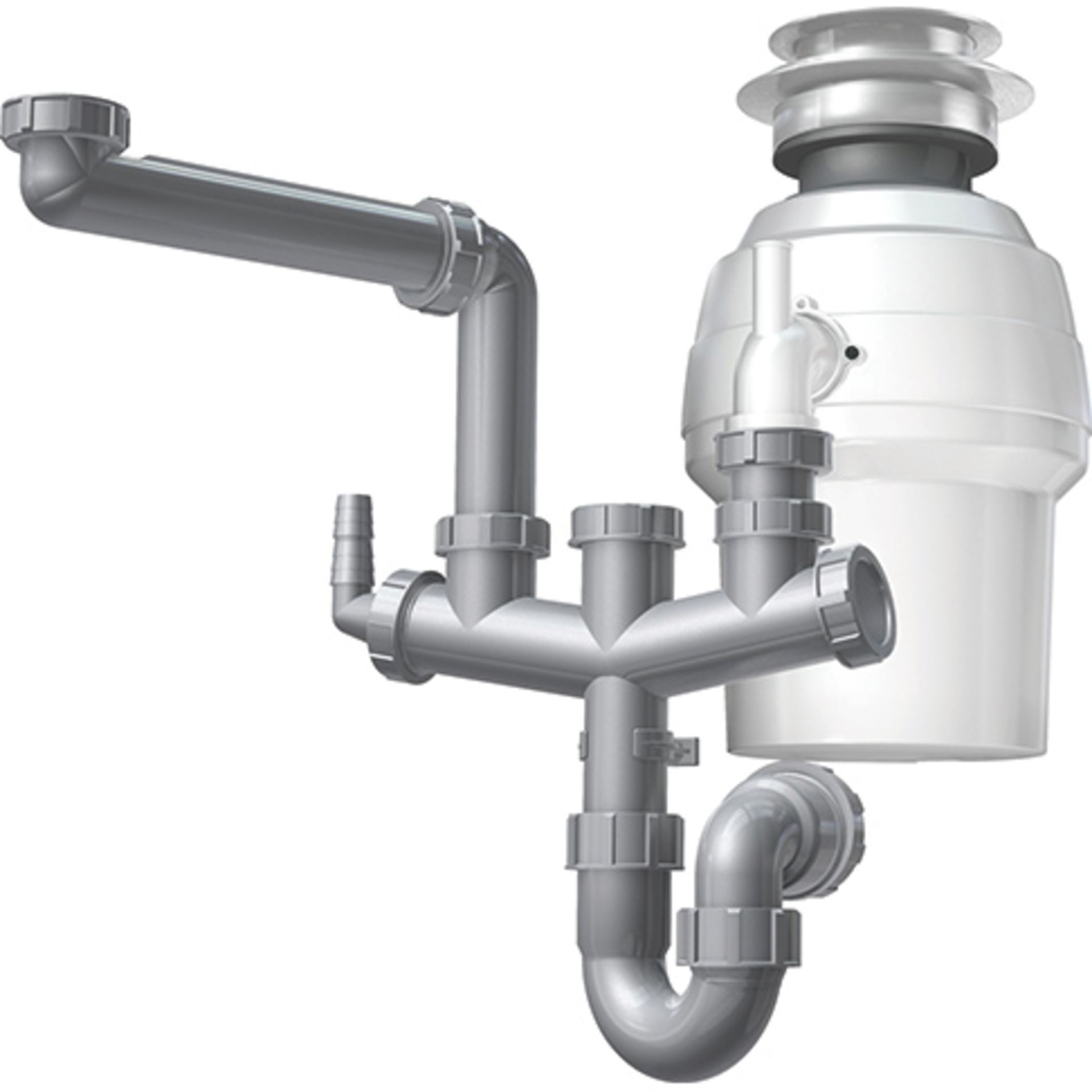 (EX118) NEW Plumbing Kits Siphon II Other. For 1.5 and double bowl sinks. Franke Siphon Plumbin... - Image 2 of 2