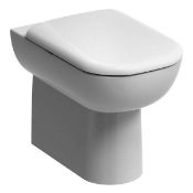 Twyford E500 Wc Ho Btw Pan White. E500 Back to Wall Toilet Pan,Horizontal Outlet, With Water Sa...