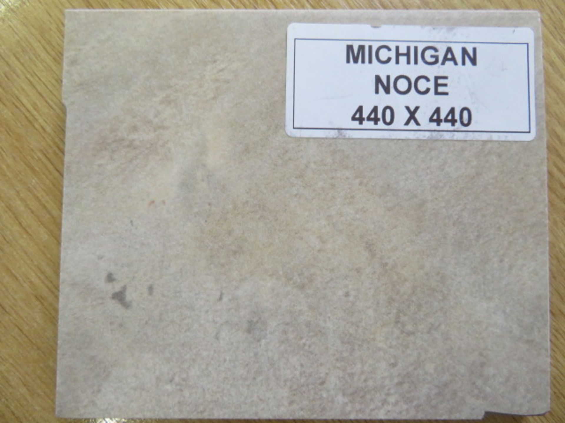 NEW 9 Square Meters of Michigan Noce Matte Wall and Floor Tiles. 440x440mm per tile, 8mm thick... - Image 3 of 3